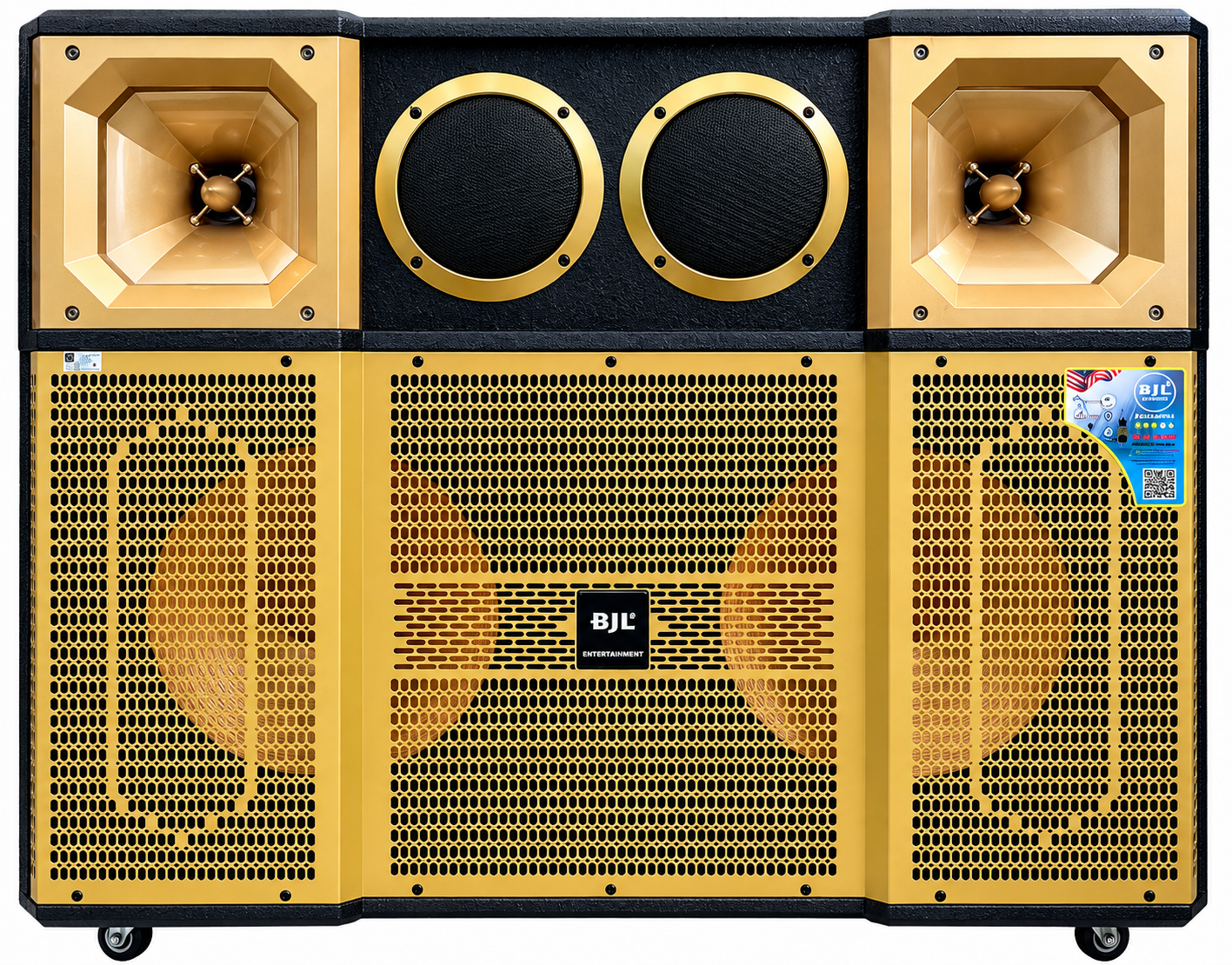 Loa Kéo BJL 2Bass40 2 Tép 2 Trung